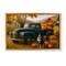 Stupell Industries Autumnal Farmland Collie Dog Floating Frame, design by Tom Crehan
